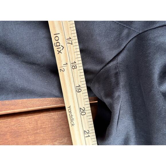 Newport News Black Floral Embroidered Blazer - Picture 11 of 12